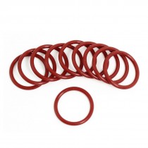 10pcs 32mm Outside Dia 3mm Thickness Industrial Rubber O Rings Seals