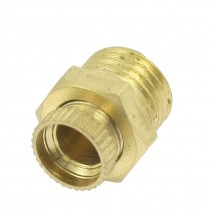 Air Compressor PT 1/4" Male Thread Water Drain Valve Brass Tone