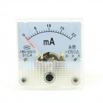 Class 5.0 Accuracy DC 0-20mA Analog Panel Meter 91C4