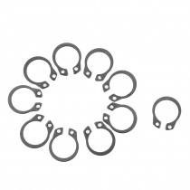 Shaft Firmware External Circlip Ring 11mm Inner 14mm Outer Dia 10 Pcs