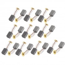 10 Pairs Replacement 1/2" x 11/32" x 3/13" Electric Motor Carbon Brushes