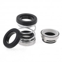 16mm Internal Dia Rubber Bellow Coil Spring Pump Shaft Mechanical Seal