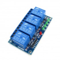 4-Channel DC 5V Coil 10A Low Level Trigger Power Relay Module Board