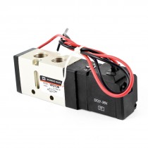 VF3130 5 Ports 2 Positions Electromagnetic Solenoid Valve DC 21 26V