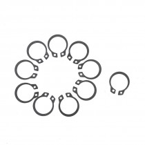 13mm Inner 16mm Outer Diameter External Circlip Retaining Ring 10 Pcs