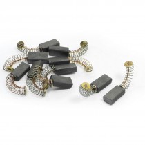 10 Pcs Cutting Machine Motor Parts 23/32" x 5/16" x 1/5" Carbon Brush