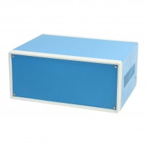 250mm x 190mm x 110mm Blue Metal Enclosure Case DIY Power Junction Box