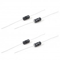 4 Pcs 25uF 25V 105C Aluminum Electrolytic Capacitor 6mmx11mm