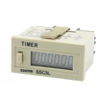 SSC3JL No-voltage Required Time Accumulator 99H59M59S Time Counter