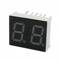10Pin Common Cathode 2 Bits 7 Segment Red LED Display Digital Tube 20x16mm