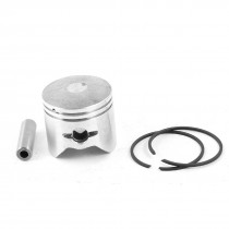 Silver Tone Engine 34mm Dia Piston Pin Sealing Ring Set for Air Compressor