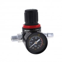 0-1.2 Mpa Scale Dial Pressure Gauge Compressed Pneumatic Air Regulator Black