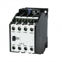 CJX1-12A 2NO + 2NC 220V/50Hz Coil Ui660V Ith20A AC Contactor