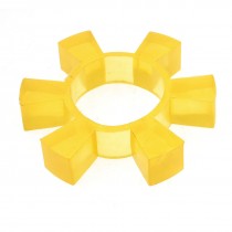 Yellow Polyurethane PU 120mm Dia Coupling Buffer Coupler Damper