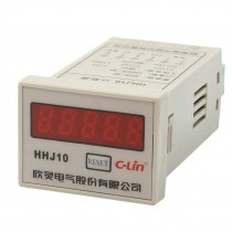 JDM11-5H Model 5-Digit 1-99999 LED Display Counter Relay 4 Terminals 220VAC