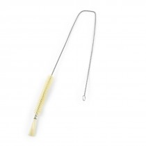 Twisted Handle Beige 5.5" Long Bristles Laboratory Test Tube Brush