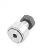 CF10 9.3mm Dia Rod Stud Type Cam Follower Curve Roller Bearing Silver Tone