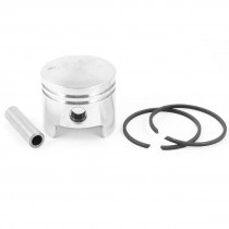 Spare Part Silver Tone 10mm Bore Dia Engine Air Compressor Piston Pin Ring Set