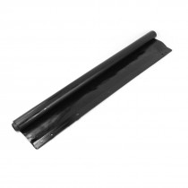 23.9" x 63" Foldable Dust Cover Protector Black for CNC Machine