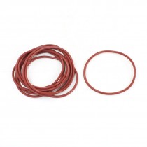 10Pcs Nitrile Rubber Seal O Ring Gasket Washer 60mmx2.5mm Brick Red