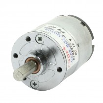 DFGA32RI-13.8i Electric Cylinder 6mm Dia Shaft DC24V 400RPM Gear Motor