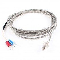 K Type 32 to 752 Degree Fahrenheit Thermocouple Temperature Sensor Probe 2 Meter