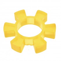 Yellow Polyurethane PU 75mm Dia Coupling Buffer Coupler Damper