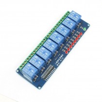 8-Channel 5V PLC Relay Module Shield Board for MCU AVR ARM