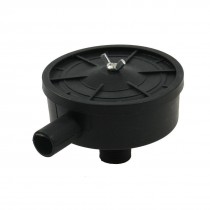 25mm Thread Black Plastic Air Compressor Filter Silencer