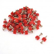 100 Pcs 2.9mm Dia Shank 27mm Long Power Hammer Drive Pins Fasteners