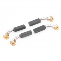 Car Power Off 3/4" x 11/40" x 6/25" Electric Motor Carbon Brushes 4 Pcs