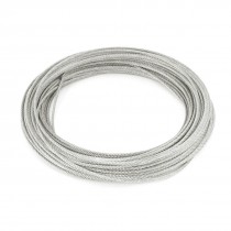 Grinding Machine 7x7 2.5mm Dia 25M Long Stainless Steel Wire Rope Cable