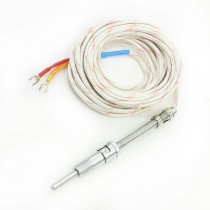 Tension Spring Thermocouple E Type Temperature Sensor 0-600 Celsius 19.7Ft