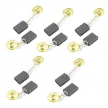 5 Pairs Power Tool Motor Maintenance Parts 16mm x 11mm x 5mm Carbon Brushes