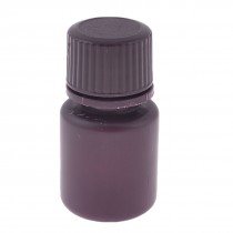 10ml Maroon Plastic Cylinder Shaped Chemical Reagent Bottle