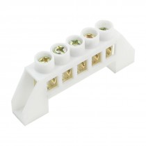 Arch Shape 1 Row 5 Position Insulation Barrier Terminal Block