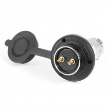 Metal Flange 25mm Head GX25-2 2Pin Male Aviation Plug Connector