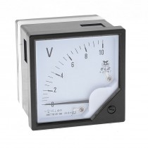 0-10VAC Analogue Dial Ammeter Current Panel Meter 6L2-V
