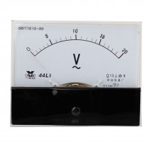 Class 1.5 Accuracy AC 0-20V Analog Voltage Panel Meter Gauge
