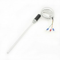 PT100 3 Fork Terminals Thermocouple Temperature Sensor Probe 1.5M 300C