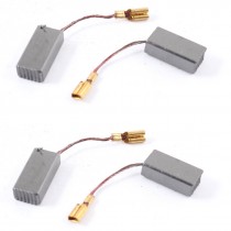 2 Pairs 39/64" x 19/64" x 3/16" Replacement Motor Carbon Brushes