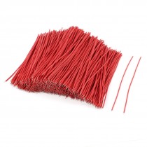 1000 Pcs Red PVC Tin Plated Copper 0.3x120mm 26AWG Wire Brushless Motor Cable