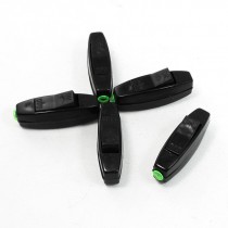 5 Pcs 250VAC 3A ON/OFF Pushbutton In Line Cord Switch Black for Room