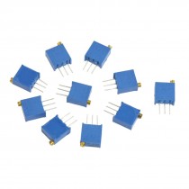 10 x 100K Ohm 1/2W Linear Cermet Trimmer Pot Potentiometer 3296
