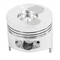 Aluminum Alloy Piston for China 178F Gasoline Engine Silver Tone