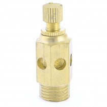 1/4" PT Male Thread Pneumatic SC Quick Exhaust Muffling Throttle Valve