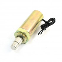DC 12V 2mm 1000g 4mm 0.67lb Pull Type Tubular Solenoid Electromagnet
