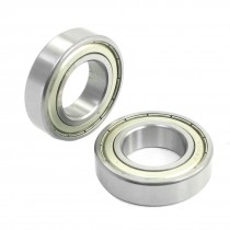 2Pcs 6005Z Single Row Shielded Deep Groove Radial Ball Bearings 25 x 47 x 12mm
