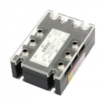 3-32VDC/480VAC 40A DC to AC 3 Phase SSR Solid State Relay w Indicator Light