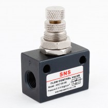 ASC100 06 1 8"PT Female Thread Pneumatic Speed Controller Flow Control Valve